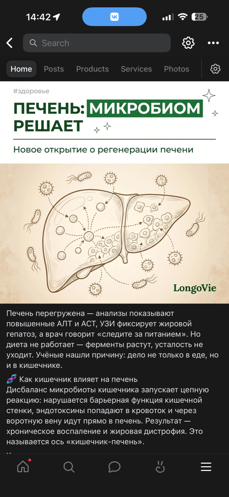 Готовый пост для ВКонтакте с изображением и кириллическим заголовком